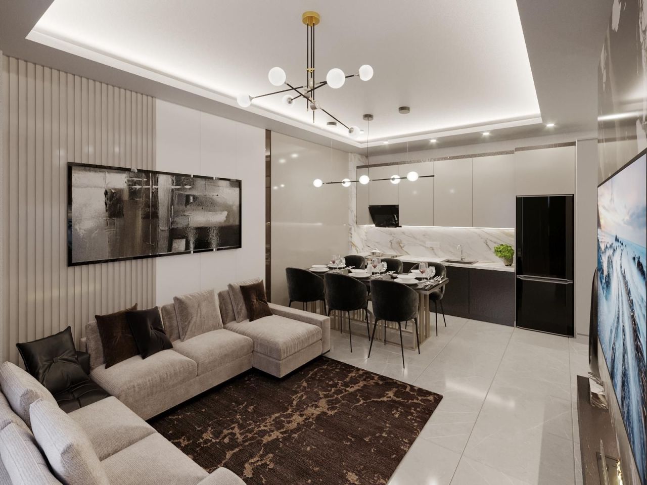 Пентхаус в Алании, Турция, 90 м² - фото 9