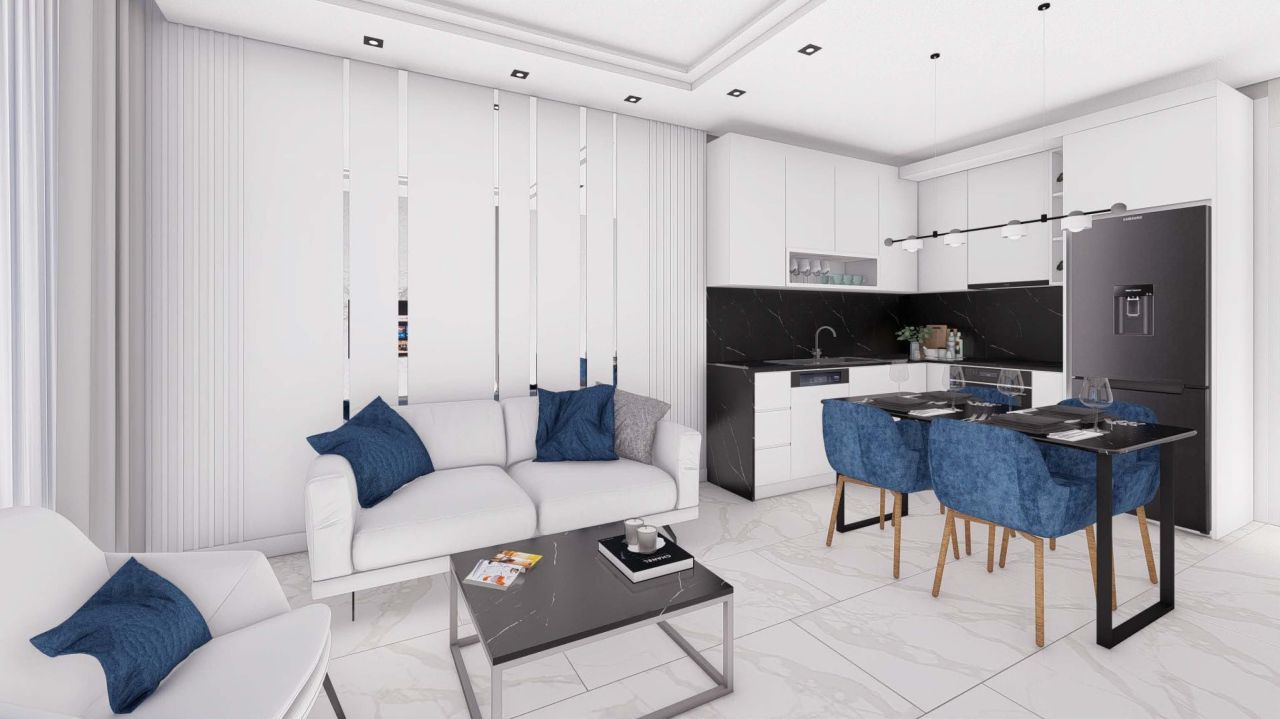 Квартира в Алании, Турция, 59 м² - фото 9