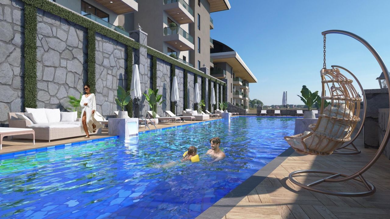 Квартира в Конаклы, Турция, 55 м² - фото 9