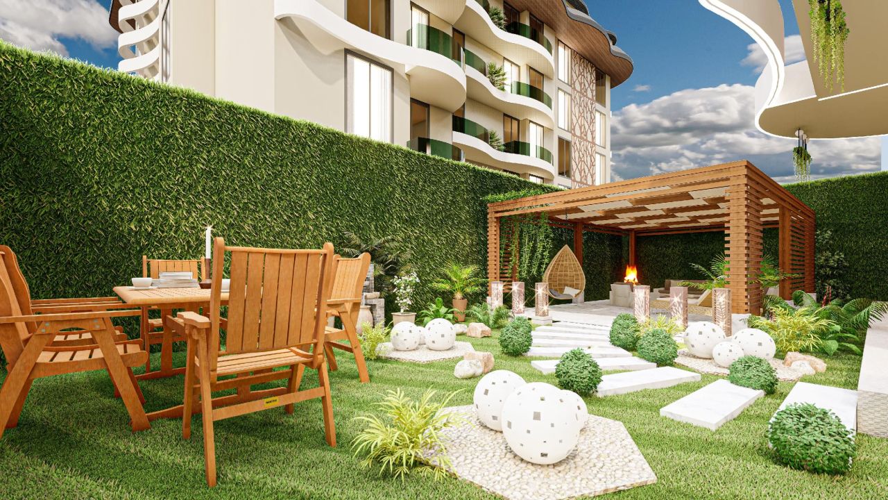 Квартира в Алании, Турция, 51 м² - фото 9