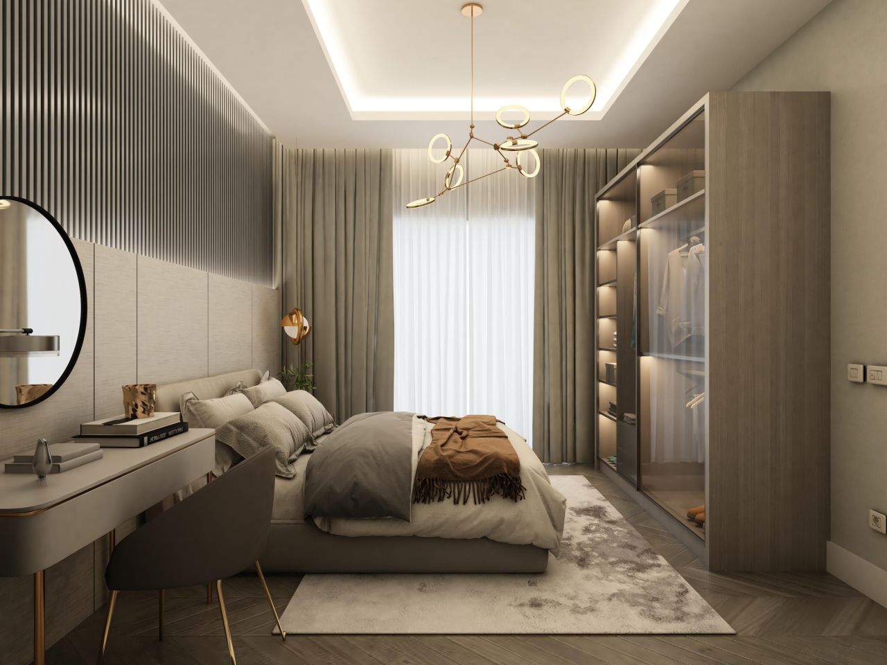 Квартира в Алании, Турция, 50 м² - фото 9