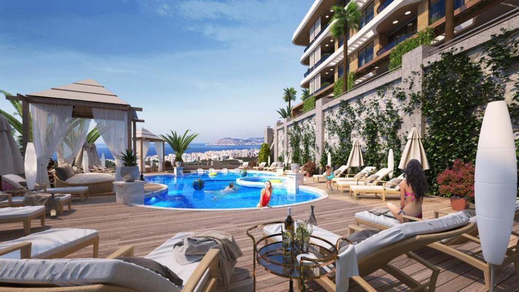 Квартира в Алании, Турция, 46 м² - фото 9