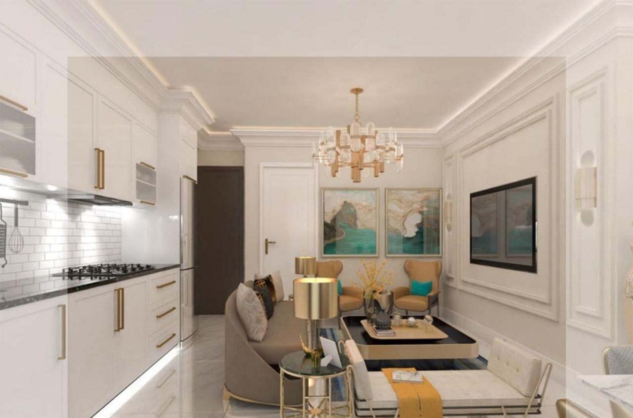 Квартира в Алании, Турция, 48 м² - фото 9