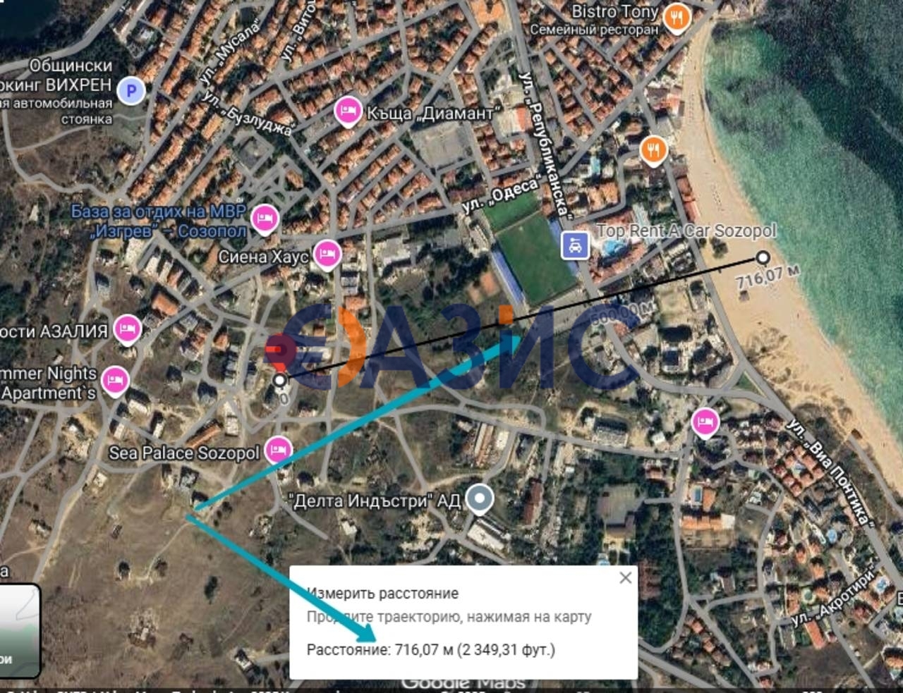 Апартаменты в Созополе, Болгария, 64 м² - фото 18