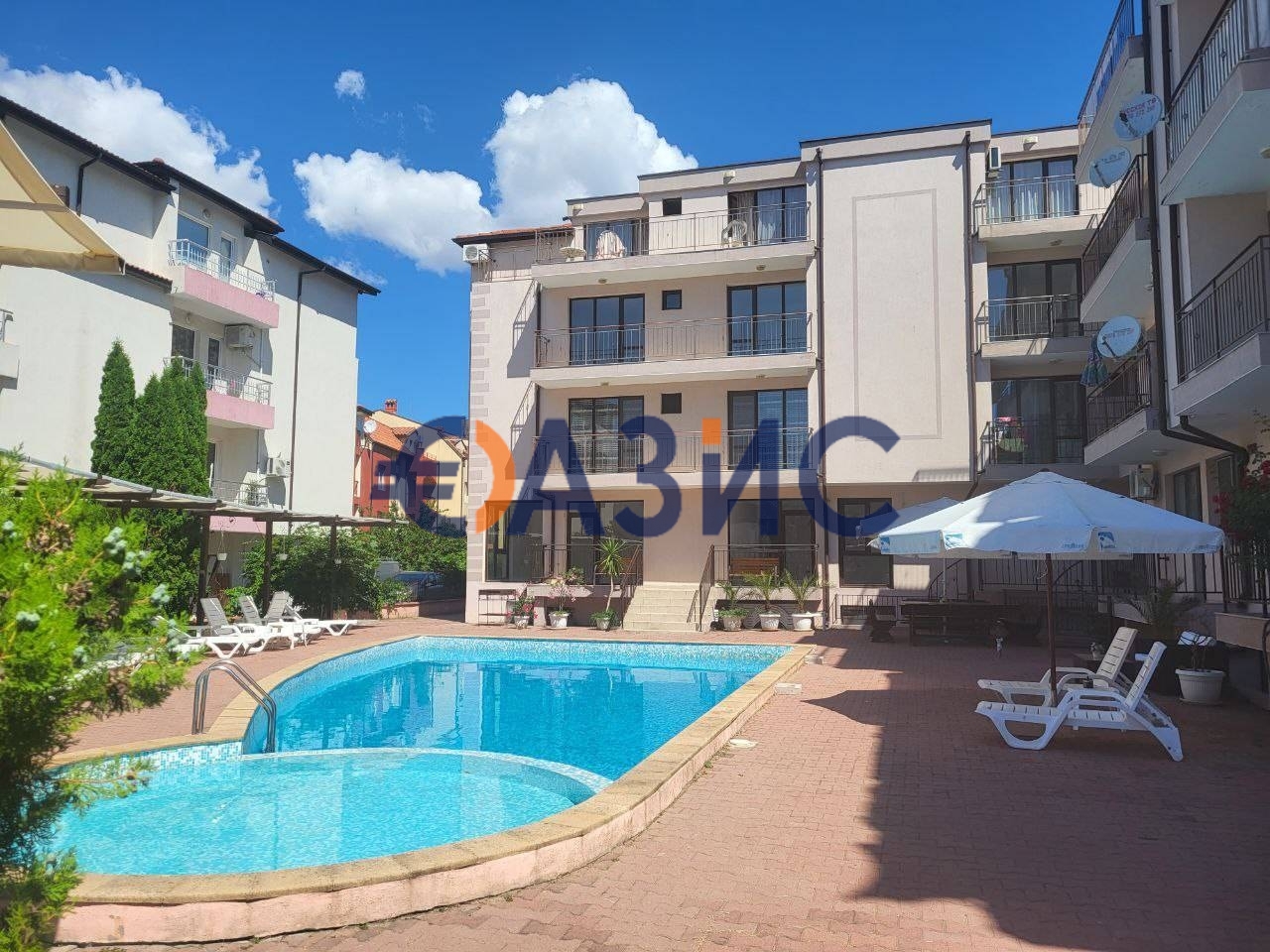 Апартаменты в Несебре, Болгария, 70 м² - фото 18