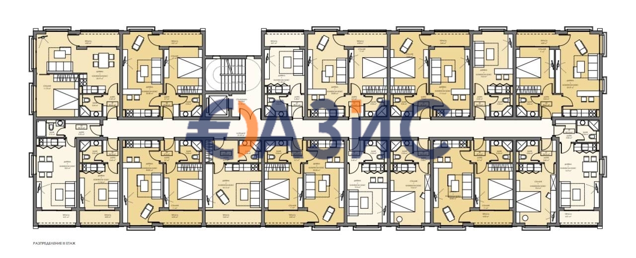 Апартаменты в Елените, Болгария, 28.4 м² - фото 18