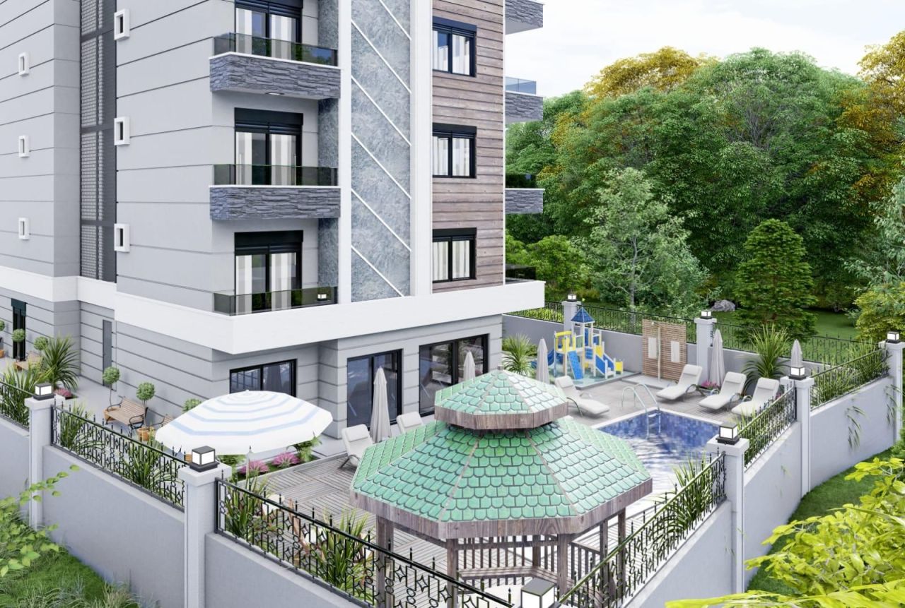 Квартира в Алании, Турция, 66 м² - фото 9