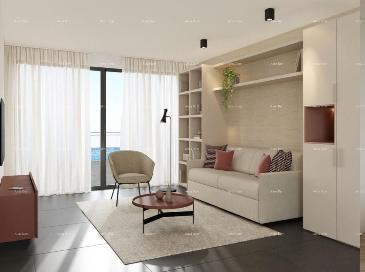 Квартира в Умаге, Хорватия, 154.69 м² - фото 4