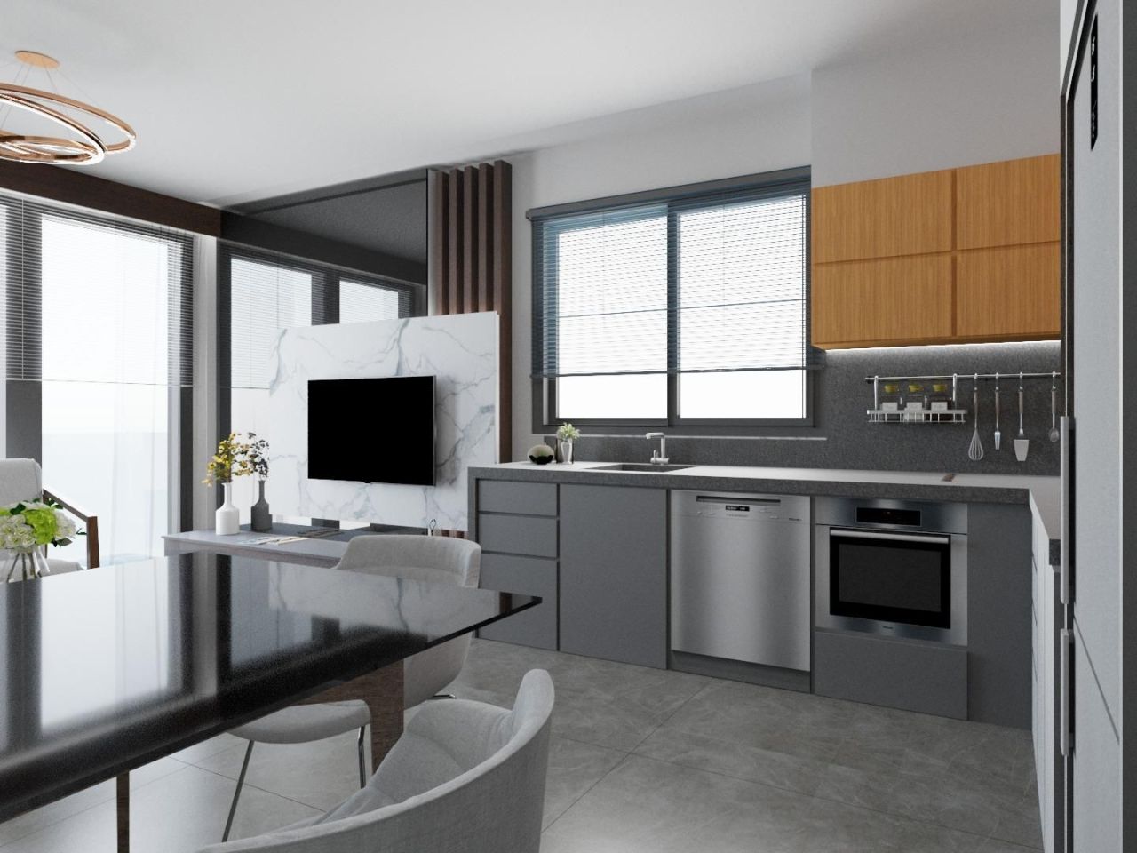 Квартира в Алании, Турция, 78 м² - фото 9