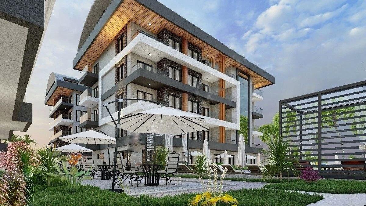 Квартира в Алании, Турция, 45 м² - фото 9