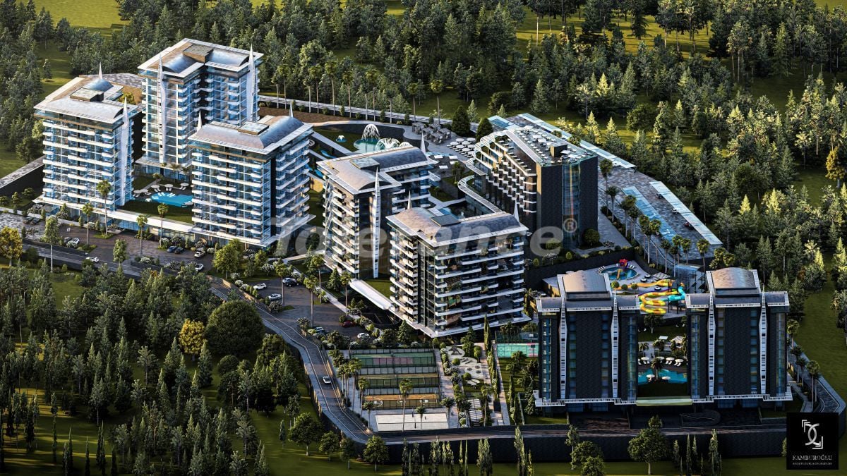 Апартаменты в Алании, Турция, 55 м² - фото 1