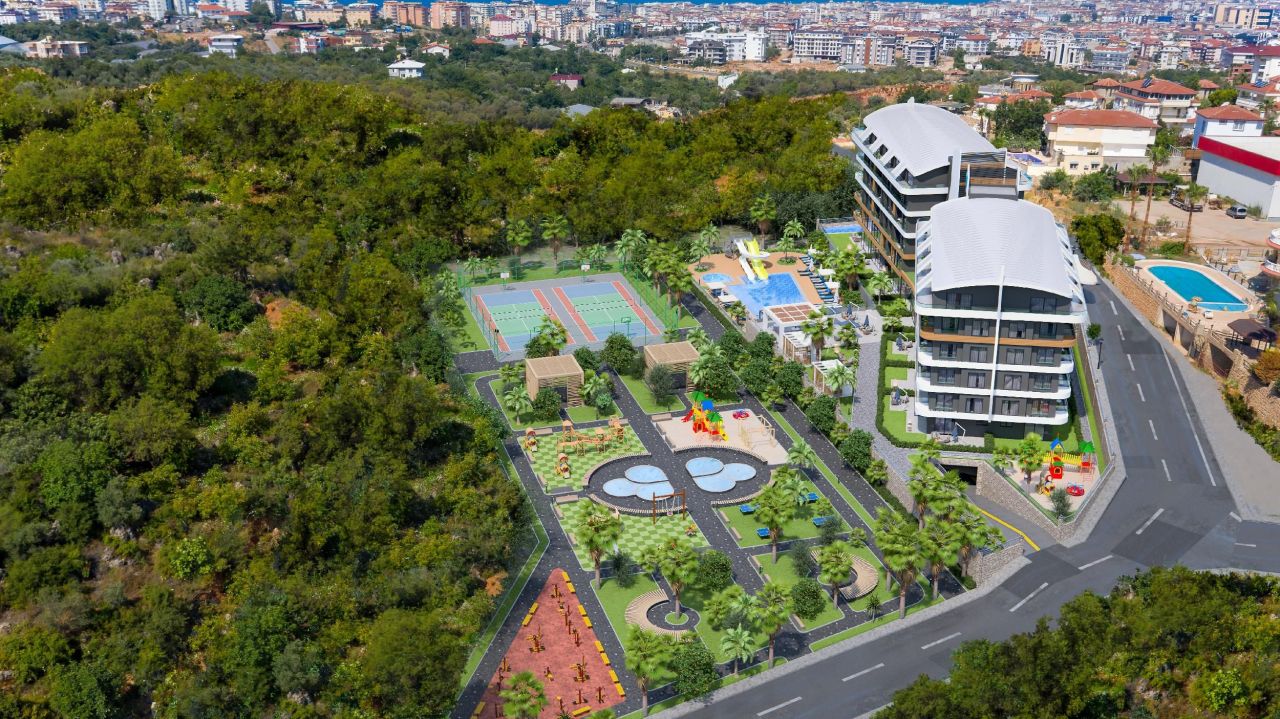 Квартира в Алании, Турция, 55 м² - фото 9