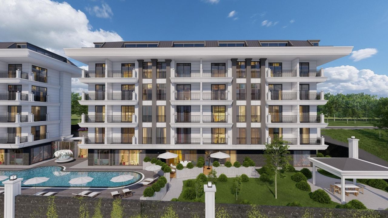 Квартира в Алании, Турция, 51 м² - фото 9