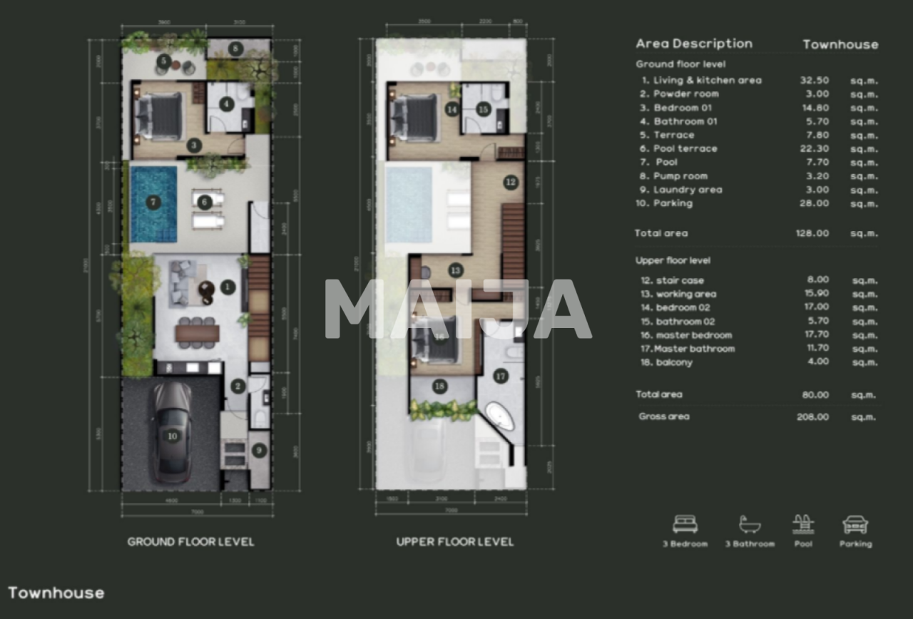 Квартира на острове Пхукет, Таиланд, 150 м² - фото 2