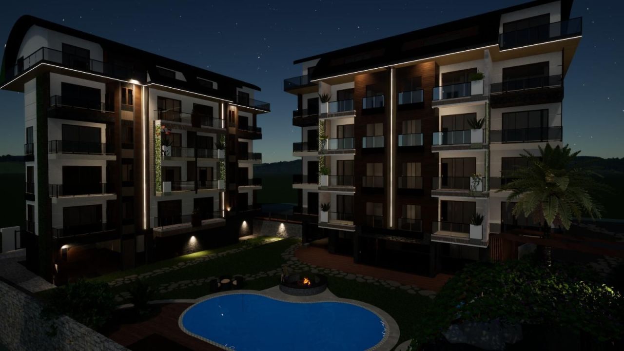 Квартира в Алании, Турция, 55 м² - фото 9