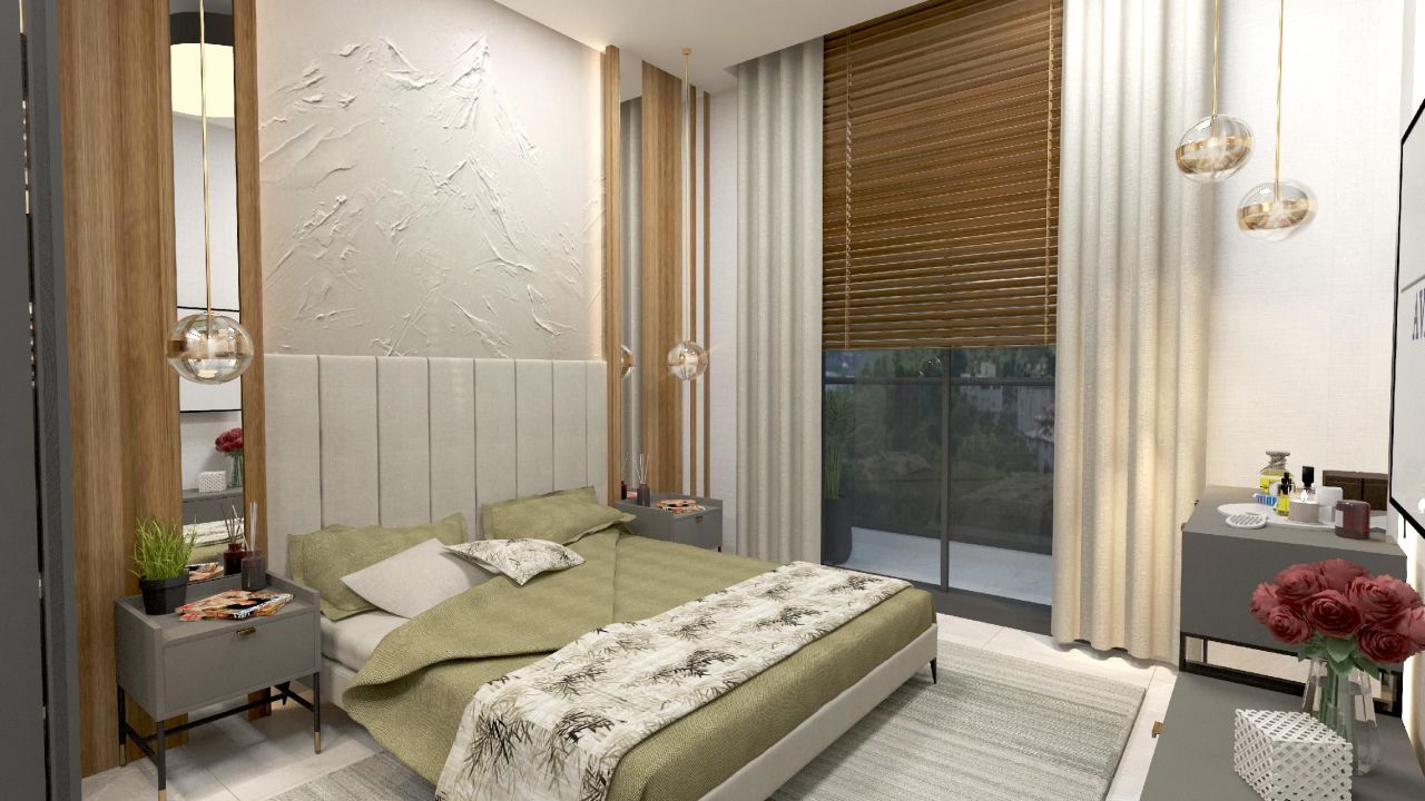 Квартира в Алании, Турция, 52 м² - фото 9