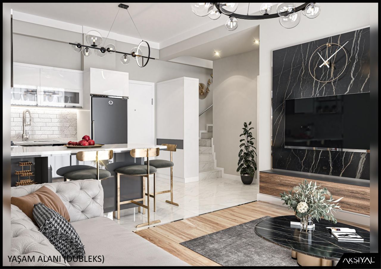 Квартира в Алании, Турция, 50 м² - фото 9