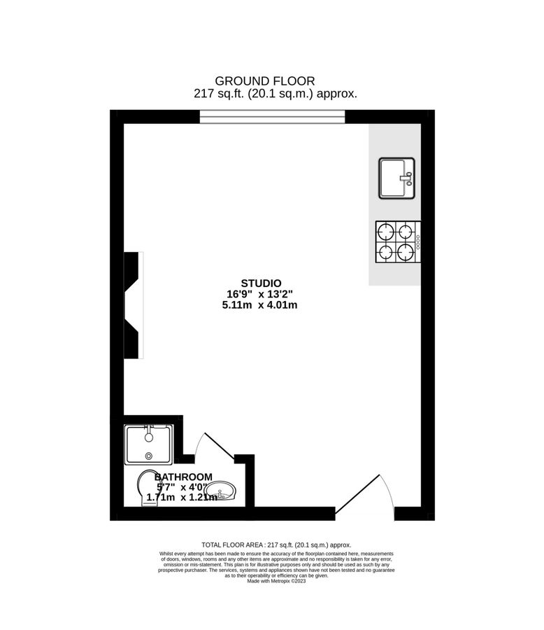 Квартира в Лондоне, Великобритания, 20 м² - фото 3