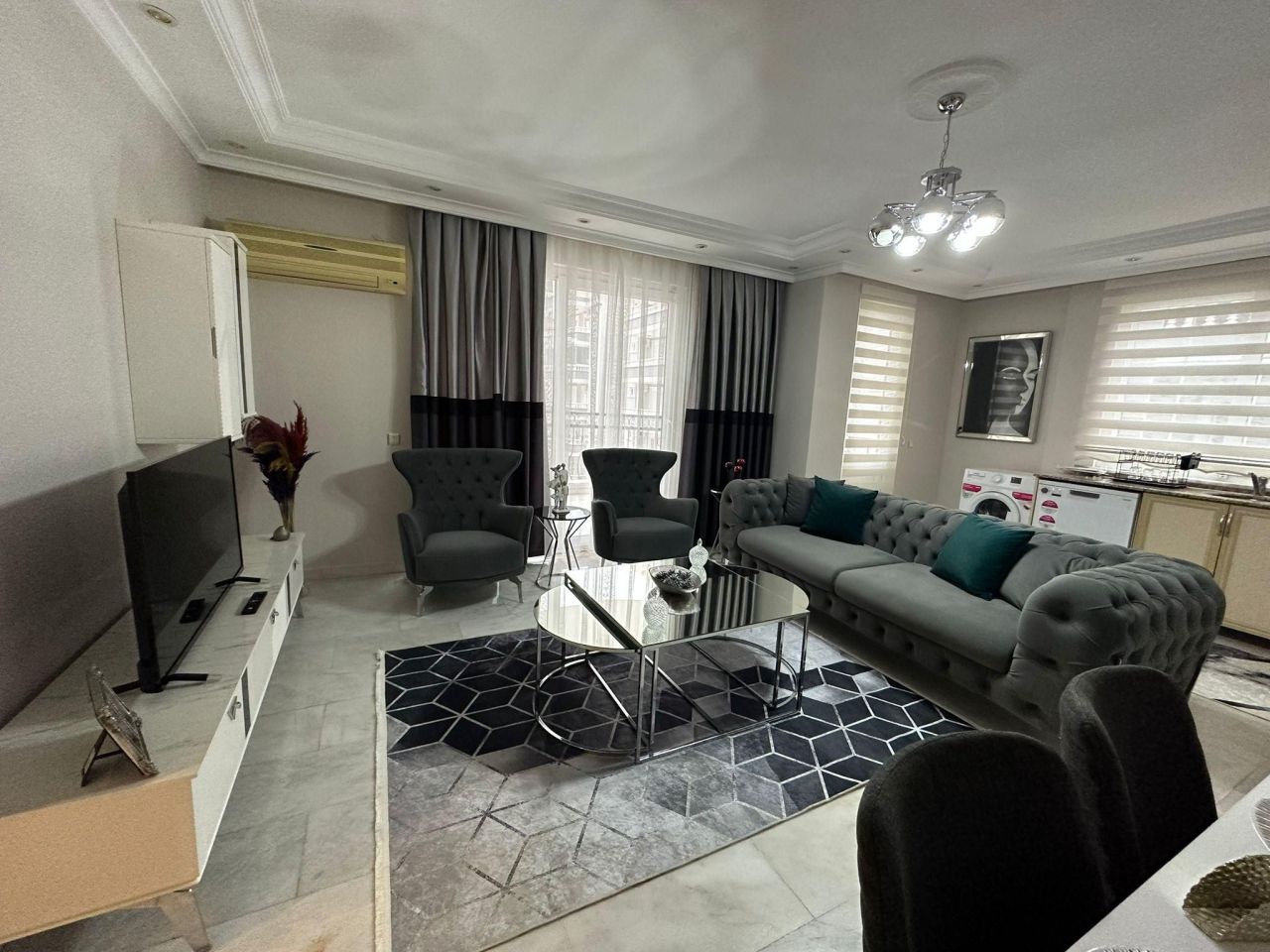 Квартира в Алании, Турция, 115 м² - фото 9