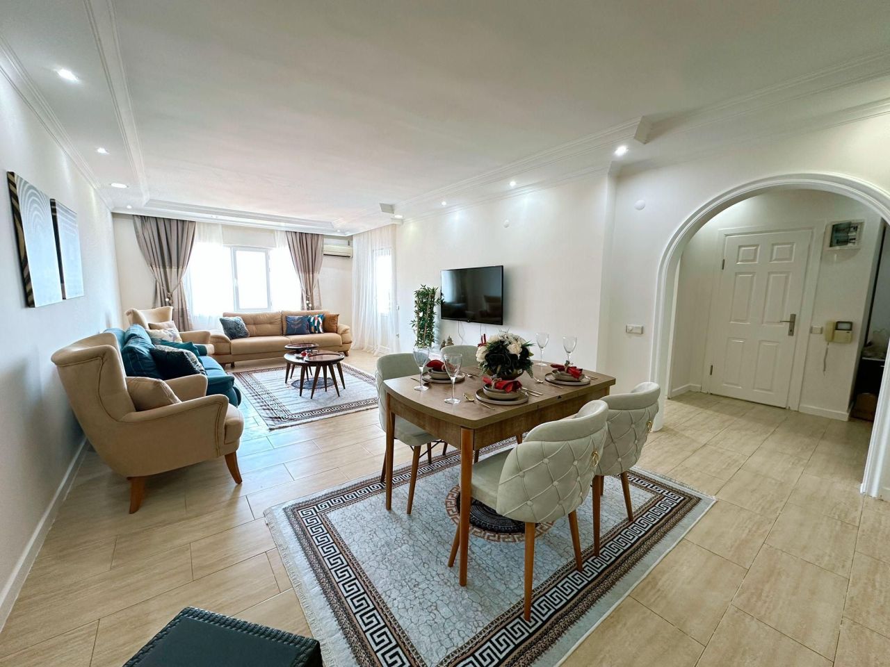 Квартира в Алании, Турция, 120 м² - фото 9