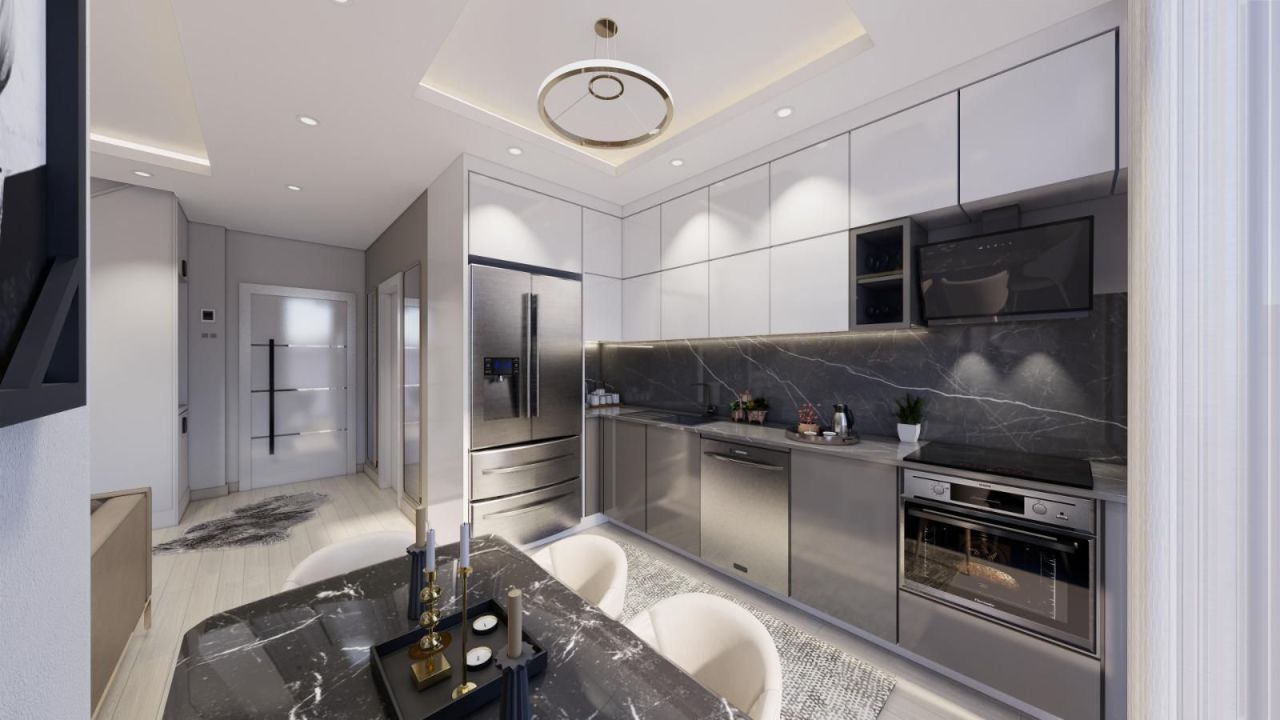 Квартира в Алании, Турция, 54 м² - фото 9