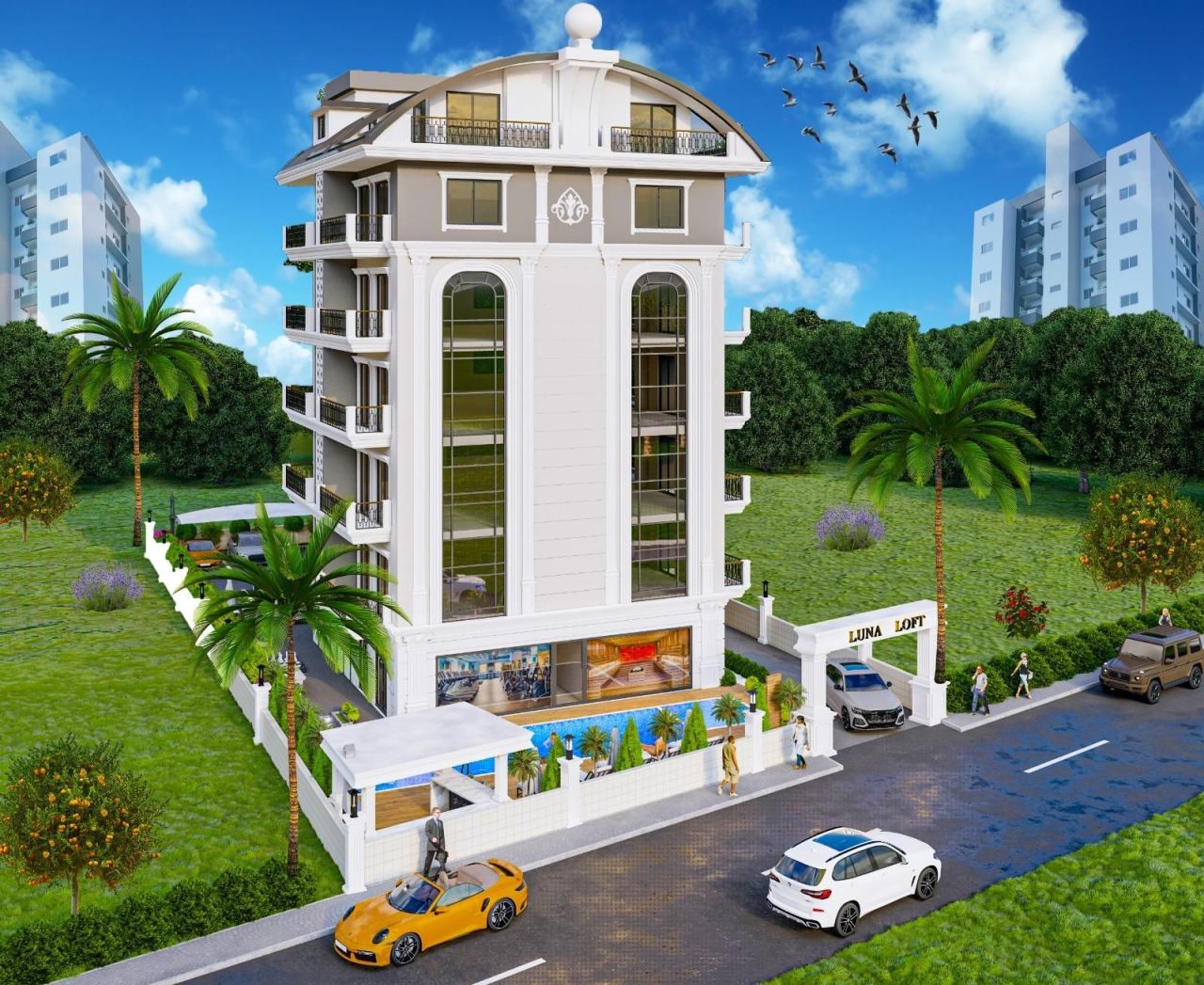 Квартира в Алании, Турция, 57 м² - фото 9