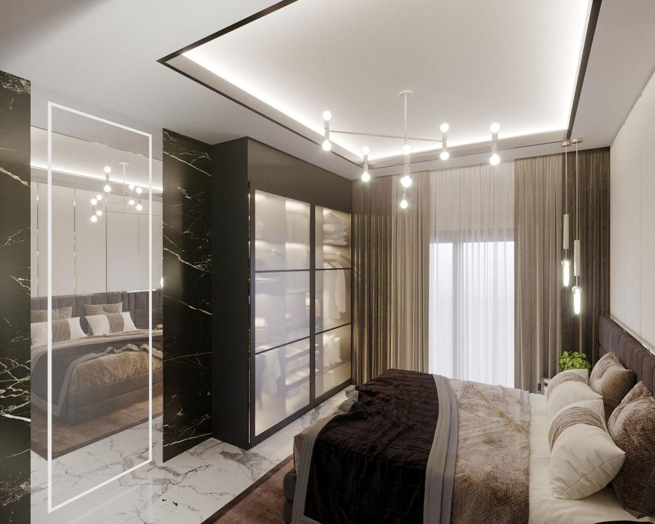 Квартира в Алании, Турция, 47 м² - фото 10