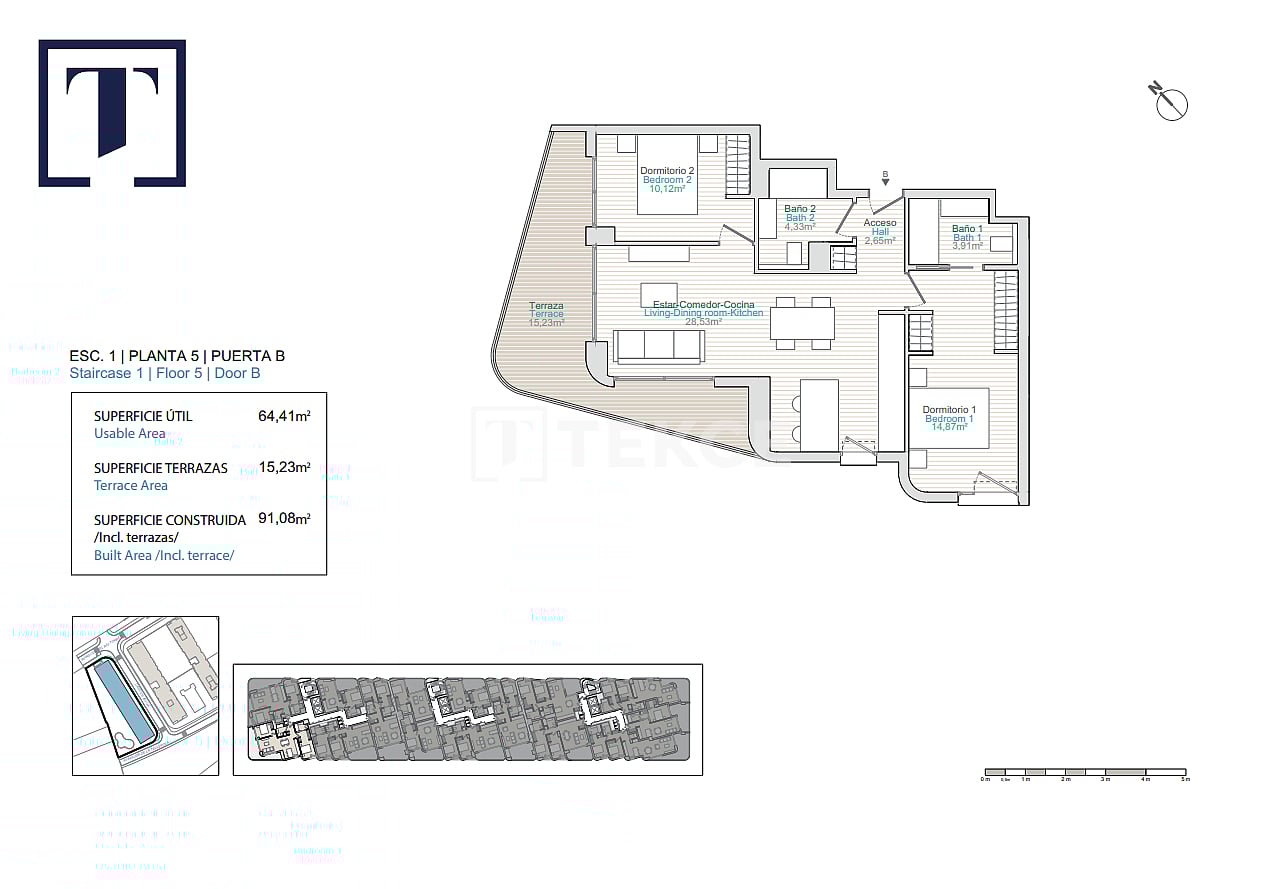 Пентхаус в Вильяхойосе, Испания, 94 м² - фото 11