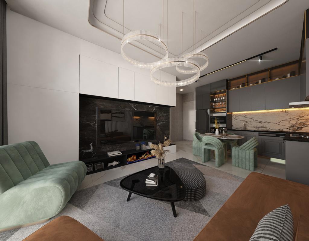 Квартира в Алании, Турция, 70 м² - фото 10