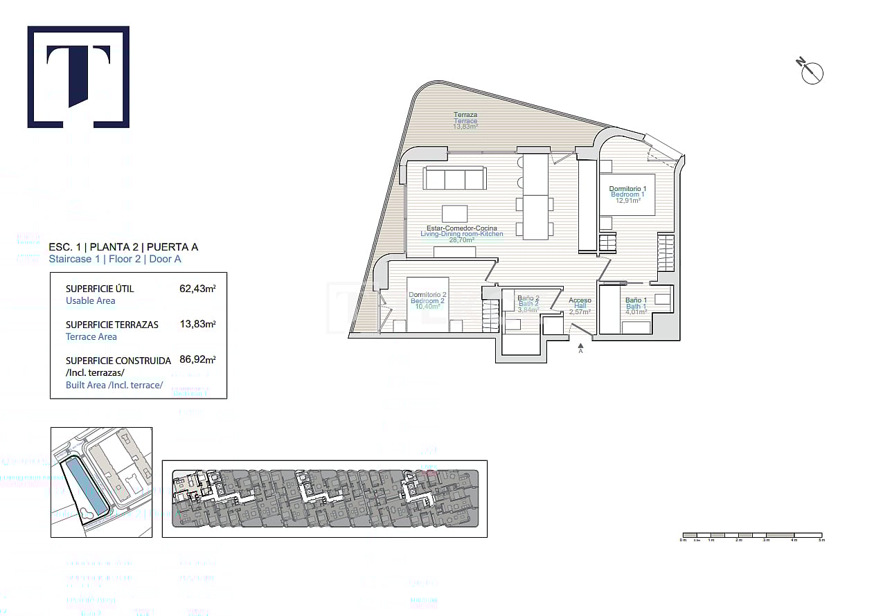 Апартаменты в Вильяхойосе, Испания, 62 м² - фото 19