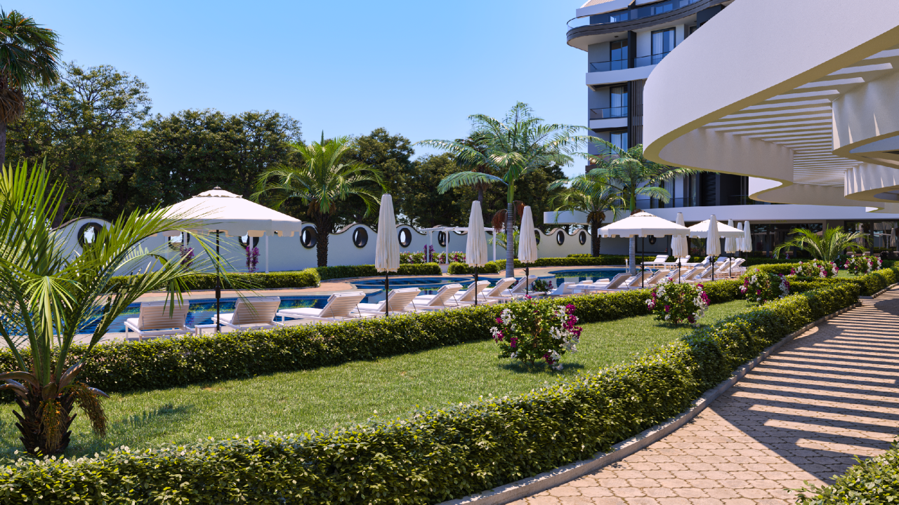 Квартира в Алании, Турция, 54 м² - фото 10