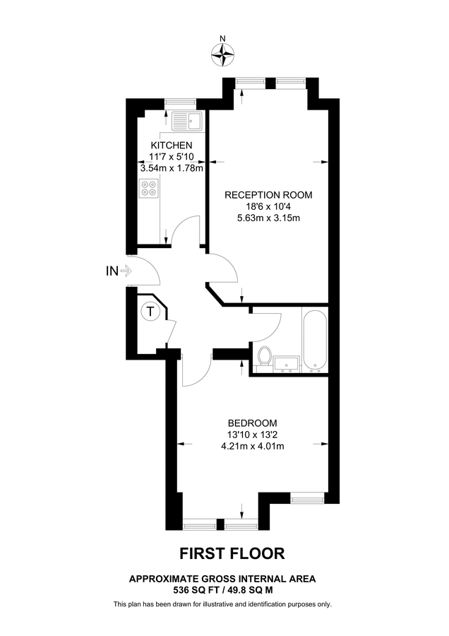 Квартира в Лондоне, Великобритания, 50 м² - фото 6