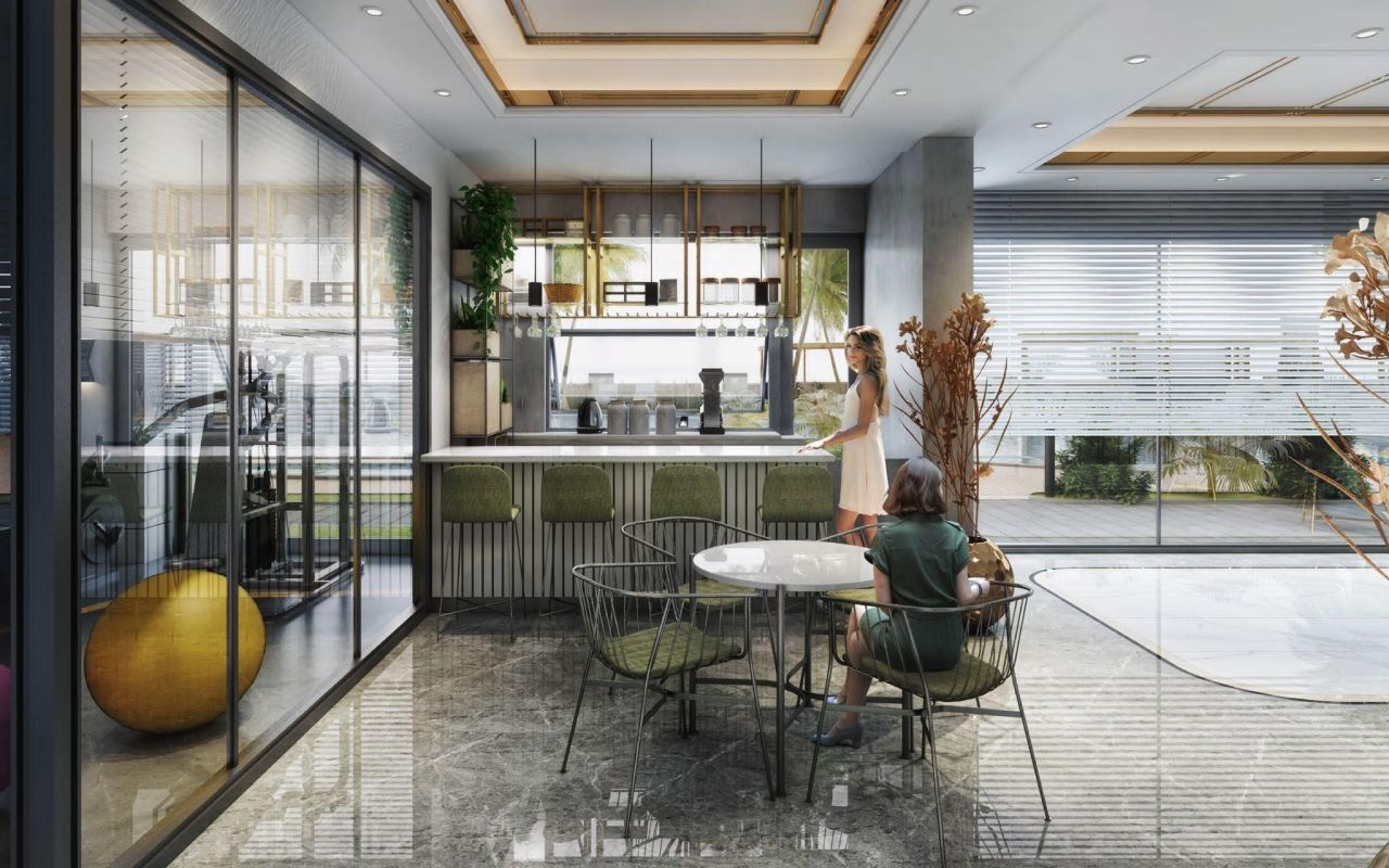 Квартира в Алании, Турция, 45 м² - фото 10