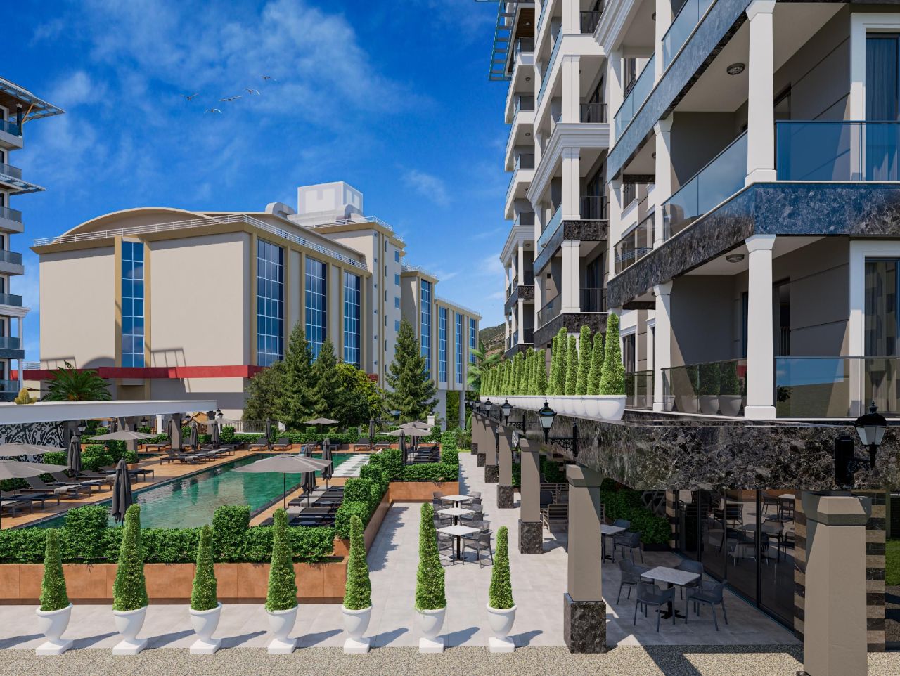 Квартира в Алании, Турция, 65 м² - фото 10