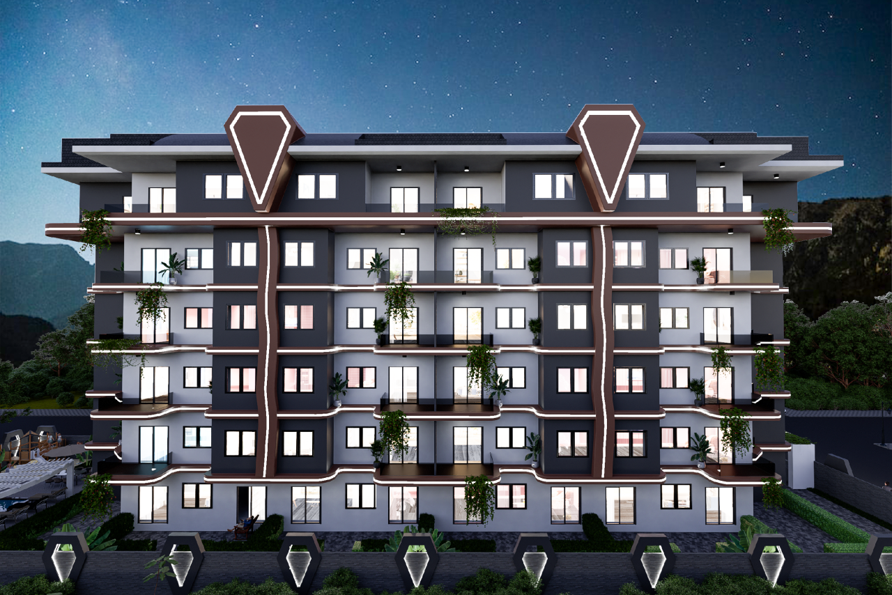 Квартира в Алании, Турция, 50 м² - фото 10