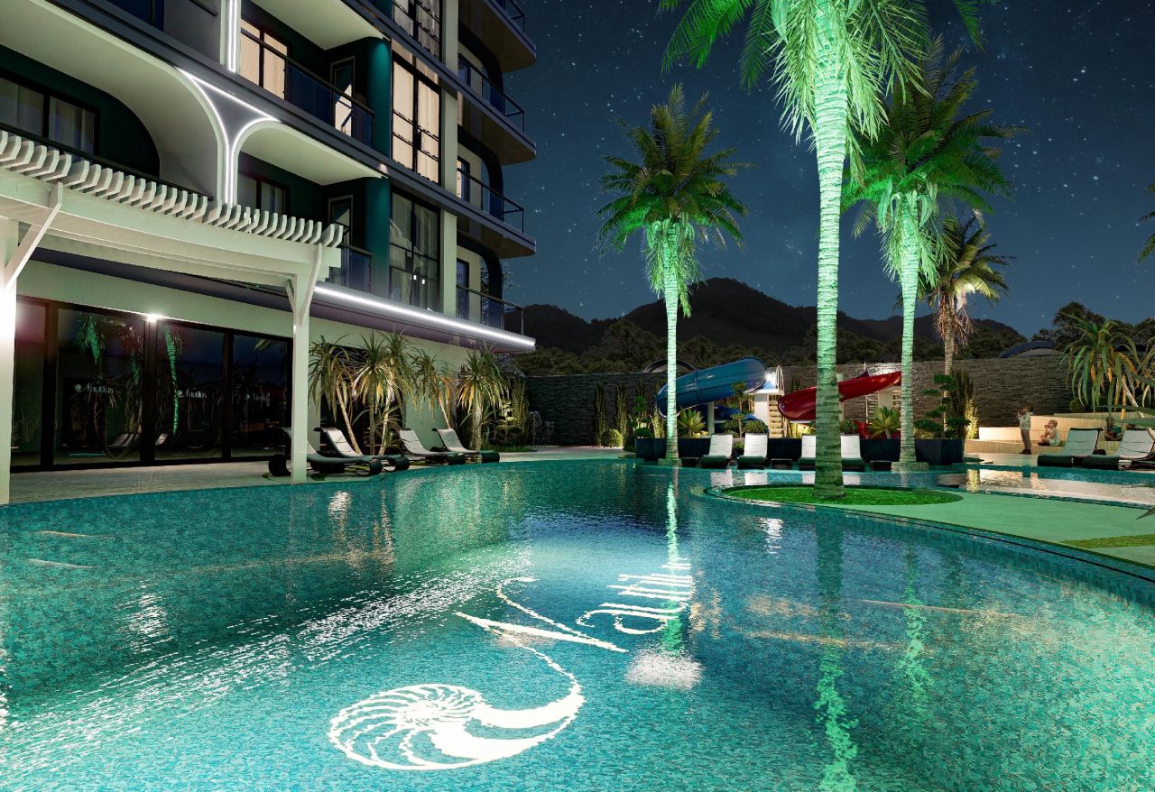 Квартира в Алании, Турция, 44 м² - фото 10