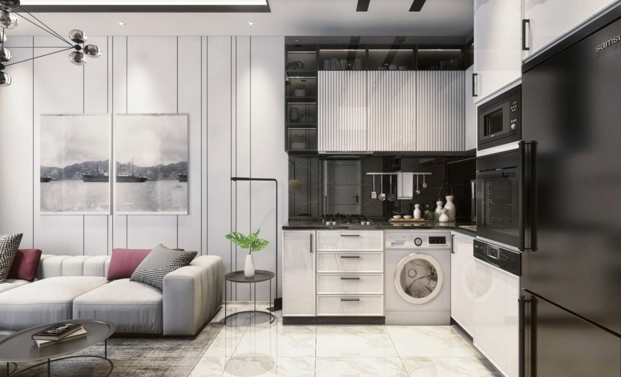 Квартира в Алании, Турция, 45 м² - фото 10