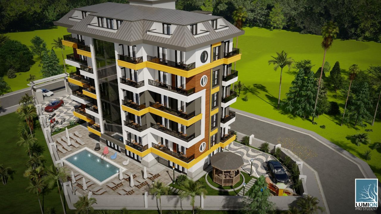 Квартира в Алании, Турция, 100 м² - фото 10