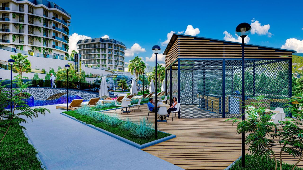 Квартира в Алании, Турция, 52 м² - фото 10