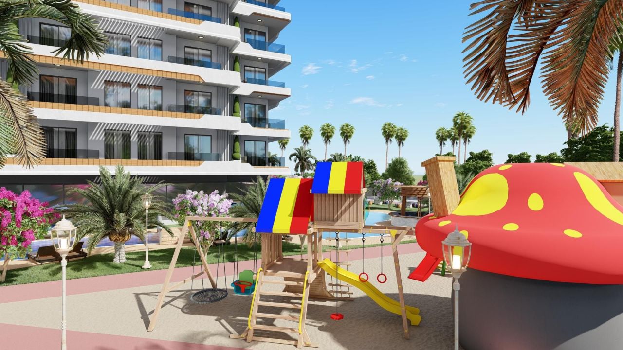 Квартира в Алании, Турция, 51 м² - фото 10