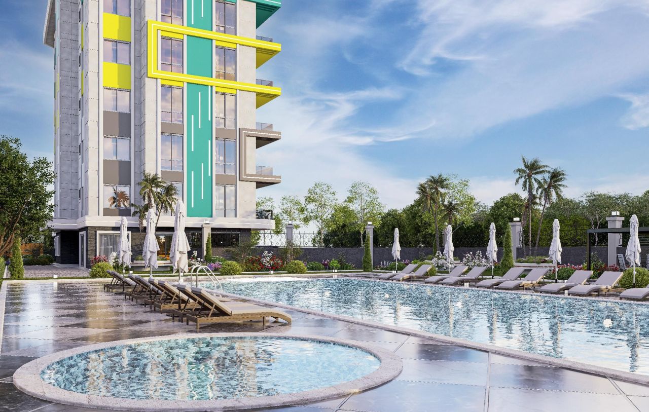 Квартира в Алании, Турция, 42 м² - фото 10