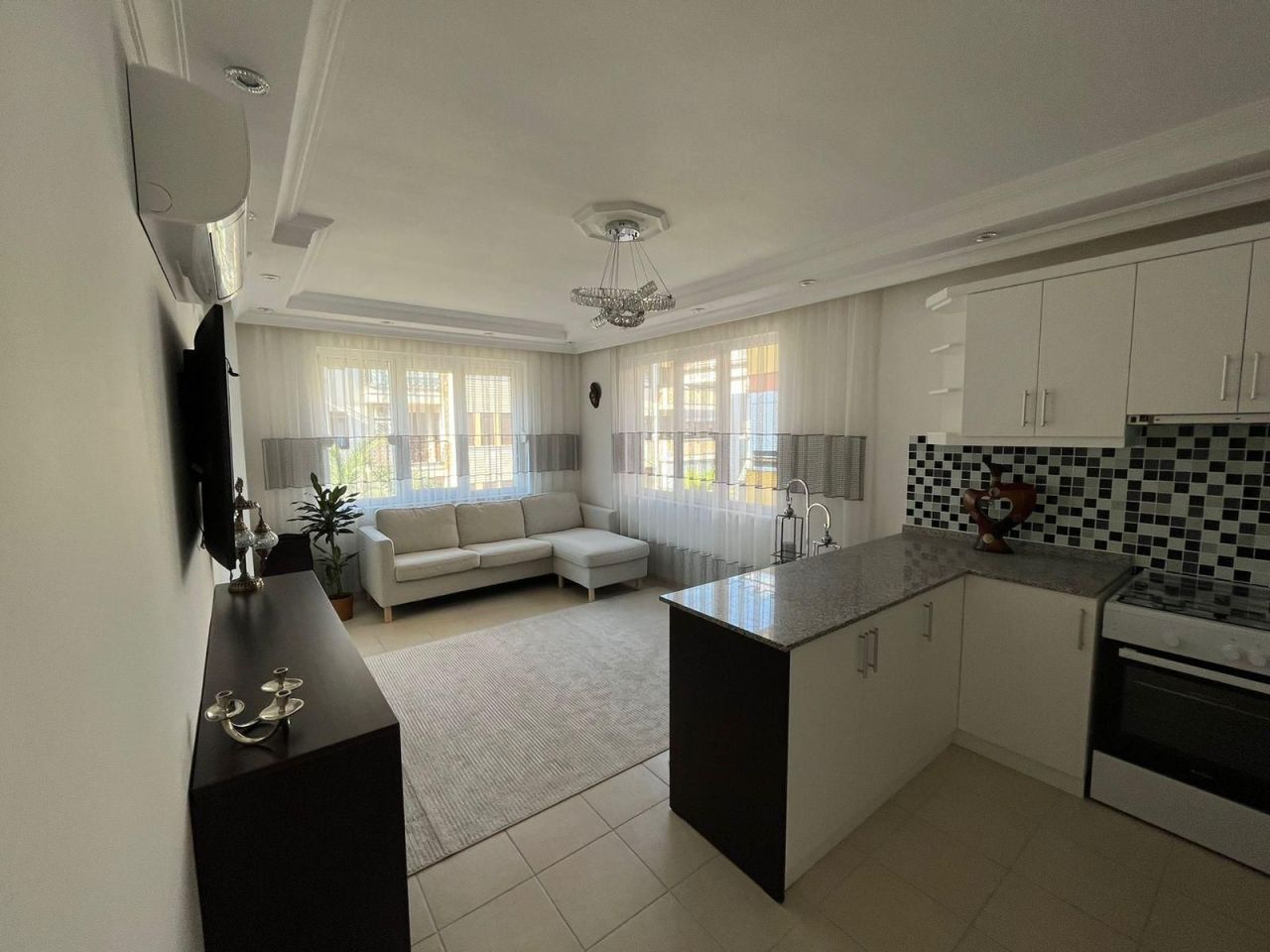 Квартира в Алании, Турция, 100 м² - фото 10