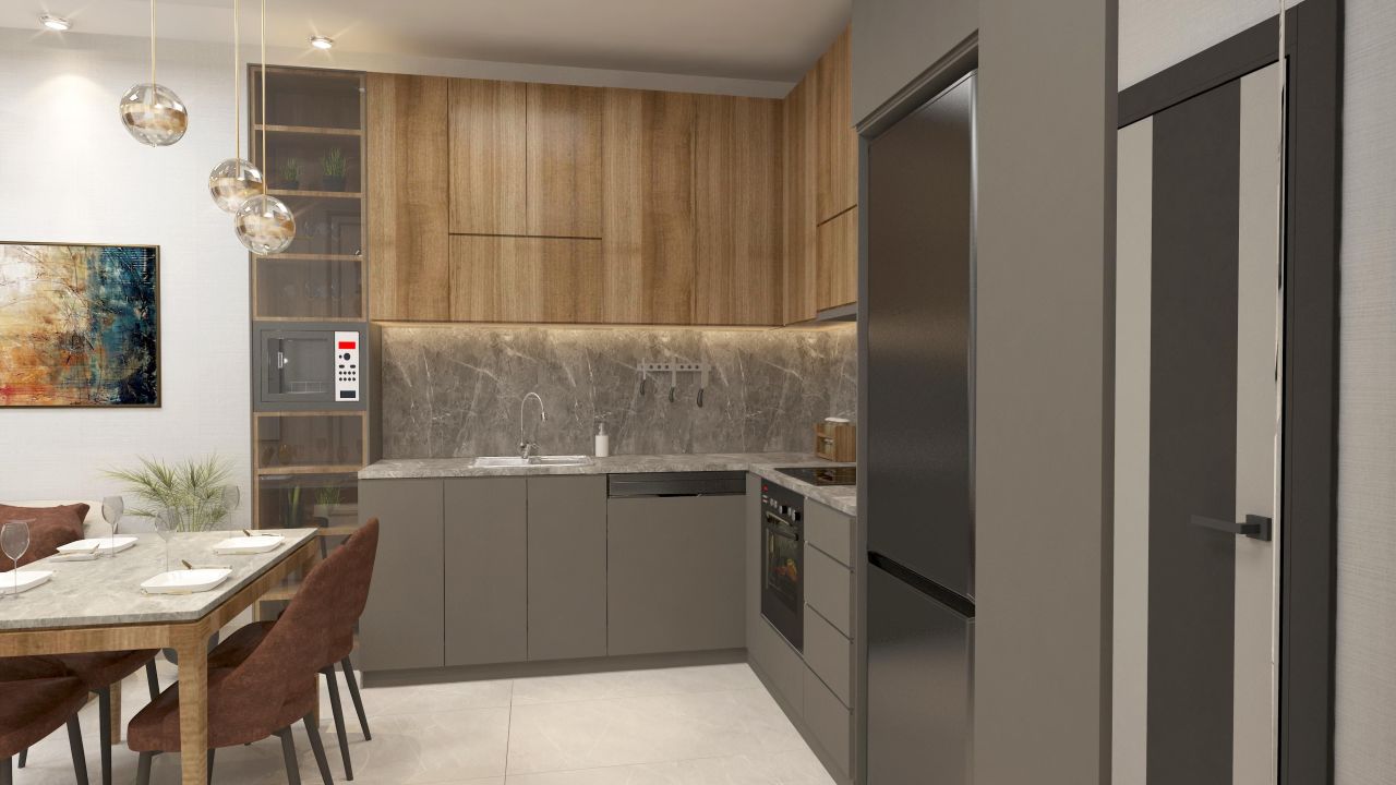 Квартира в Алании, Турция, 52 м² - фото 10