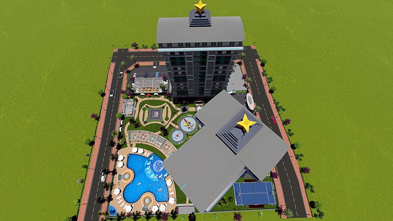 Квартира в Алании, Турция, 55 м² - фото 10