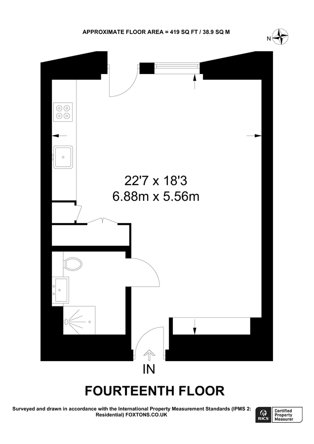 Квартира в Лондоне, Великобритания, 39 м² - фото 9