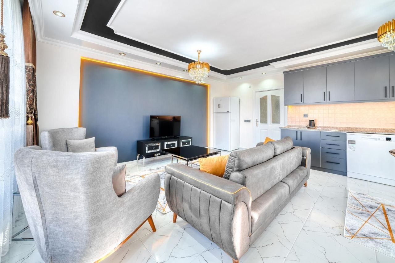 Квартира в Алании, Турция, 110 м² - фото 10