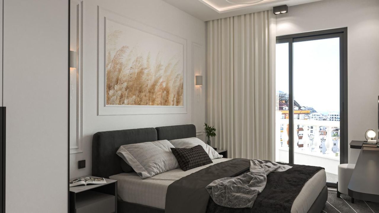 Квартира в Алании, Турция, 52 м² - фото 11