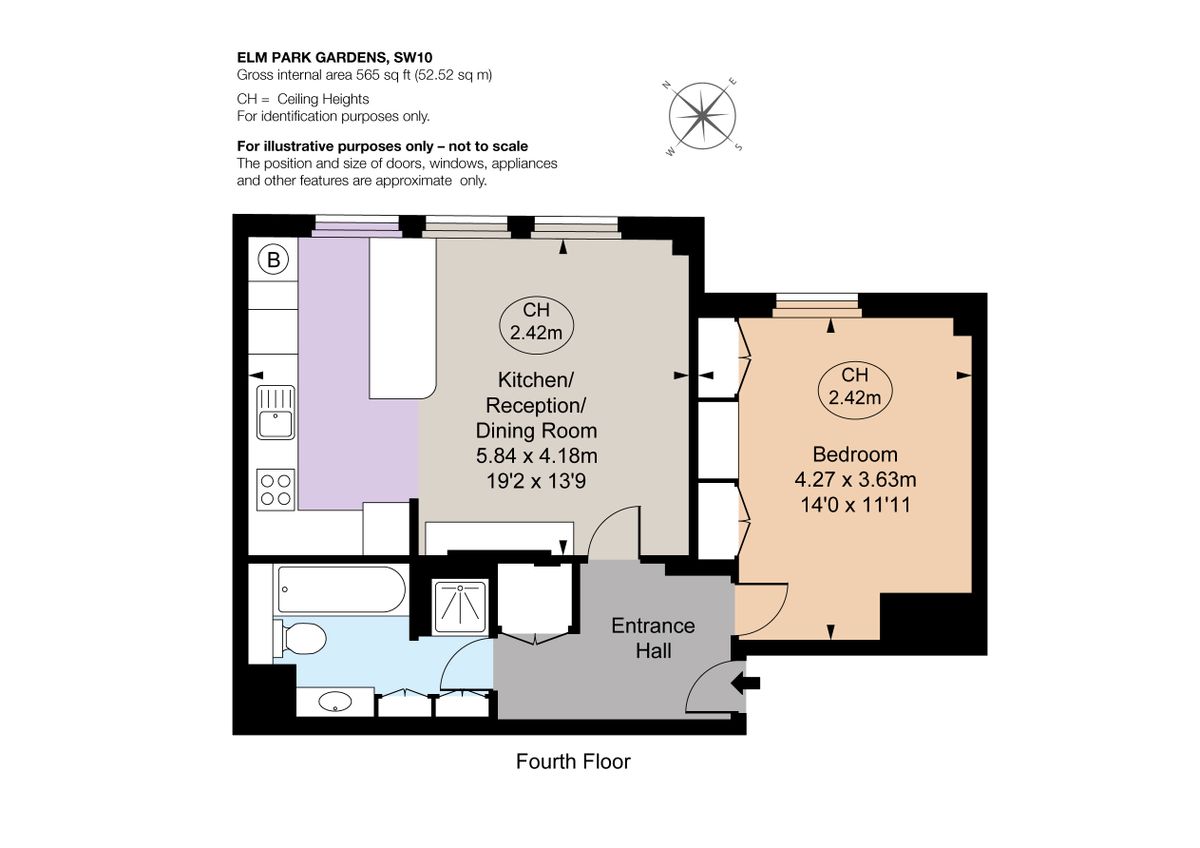 Квартира в Лондоне, Великобритания, 53 м² - фото 10