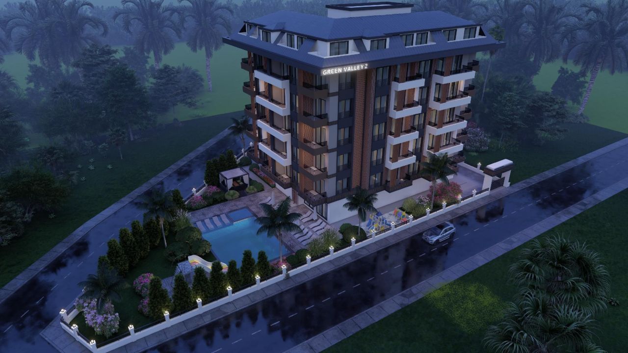 Квартира в Авсалларе, Турция, 82 м² - фото 11