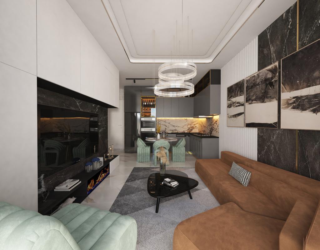 Квартира в Алании, Турция, 70 м² - фото 11